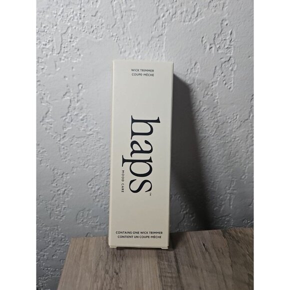 HAPS Mood Care Candle Wick Trimmer 7inch Gold New In Box - Picture 1 of 4